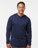 Men's Momentum Hooded Long Sleeve T-Shirt