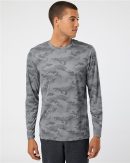 Unisex Pompano Performance Camo Long Sleeve T-Shirt