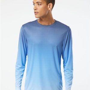 Unisex Barbados Performance Pin Dot Long Sleeve T-Shirt