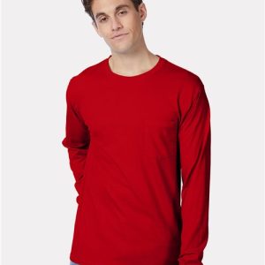 Men's Authentic Long Sleeve Pocket T-Shirt