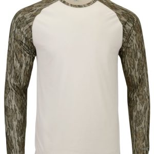 Men's Jackson Mossy Oak Colorblocked Long Sleeve T-Shirt