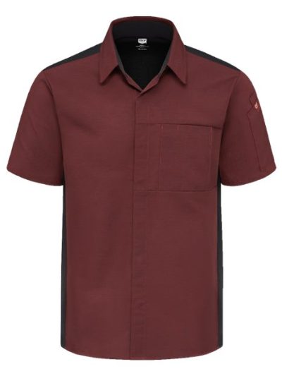 Poplin Airflow Cook Shirt with OilBlok