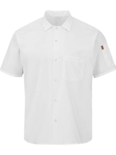 Mimix™ Short Sleeve Cook Shirt with OilBlok