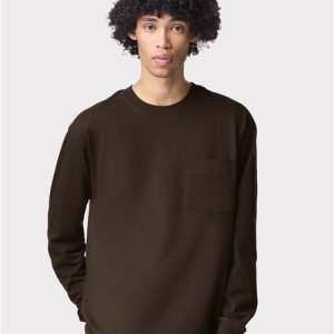 Unisex Super Heavyweight Long Sleeve Pocket Tee