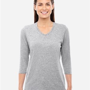 Women's Perfect Fit™ Bracelet-Length V-Neck Top