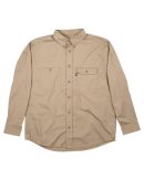 Men's Utility Lightweight Canvas Woven Dress Shirt