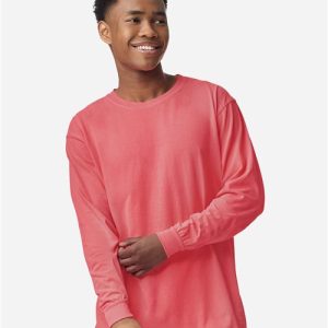 Unisex Garment-Dyed Heavyweight Long Sleeve T-Shirt