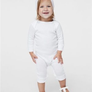 Infant Long Legged Baby Rib Bodysuit
