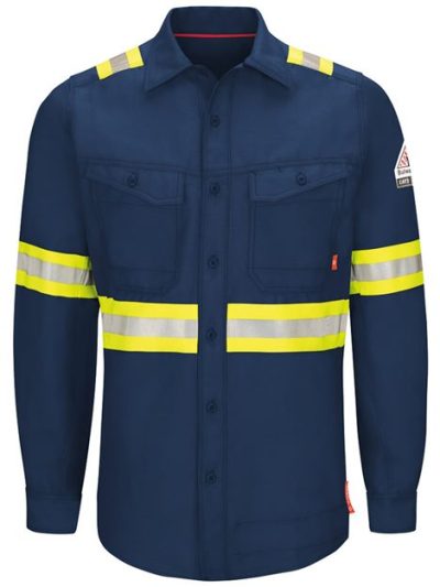 Men's iQ Series® Endurance Enhanced-Vis Work Shirt