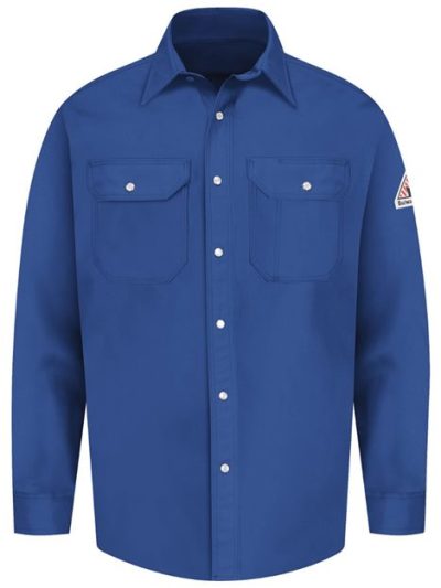 Men's Tall Snap-Front Uniform Shirt - EXCEL FR