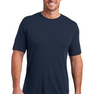 DISCONTINUED  District Made ®  Mens Mini Rib Crew Tee.