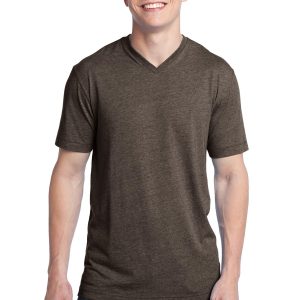 DISCONTINUED  District ®  - Young Mens Tri-Blend V-Neck Tee